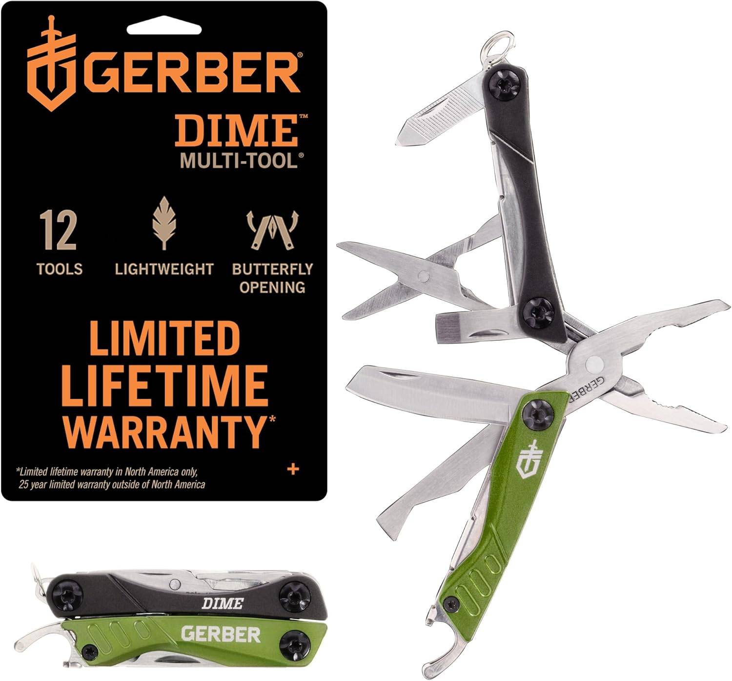 Gerber Dime 12-in-1 Mini Multitool Pliers