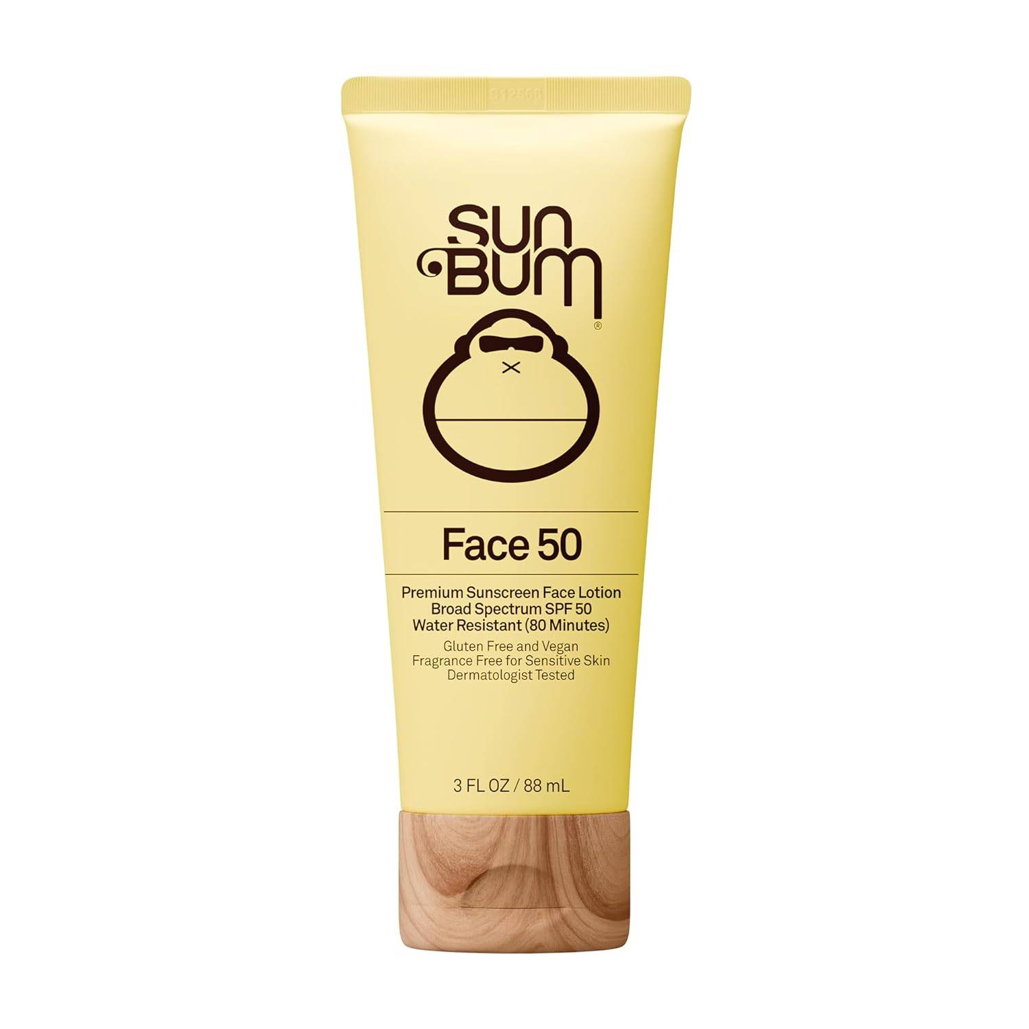 Sun Bum Original SPF 50 Sunscreen Face Lotion - Travel Size - 3 oz